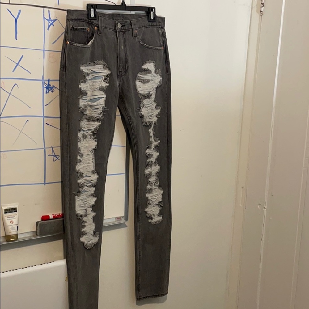 Levi’s low ball jeans Black & blue Denim